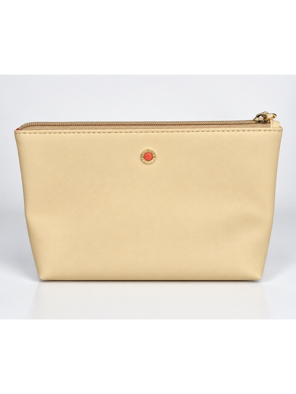 BVLGARI Parfums Emirates Exclusive Cream Cosmetic Travel Pouch NWOT